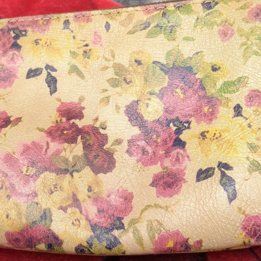 Patricia Nash Cassini antique rose wristlet